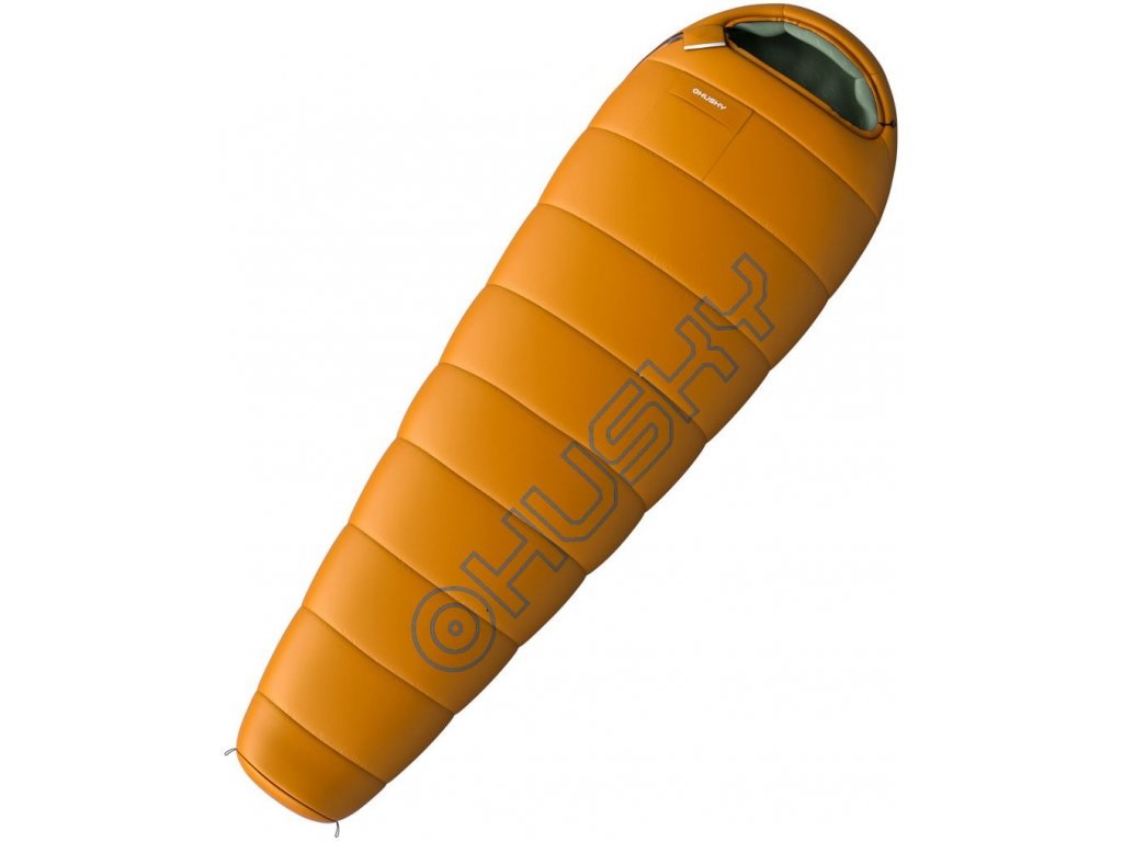 Značkový spacák Husky řady Mikro Mini 0°C oranžová 